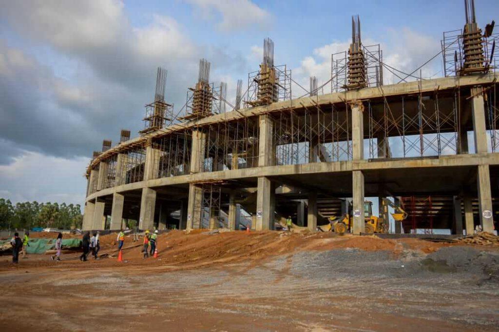 Akii-Bua Olympic Stadium Project Reaches Final Phase as Roofing Works Progress