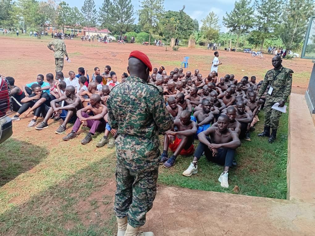 Nine Applicants Arrested Over Alleged Forged Academic Documents During UPDF Recruitment in Lira