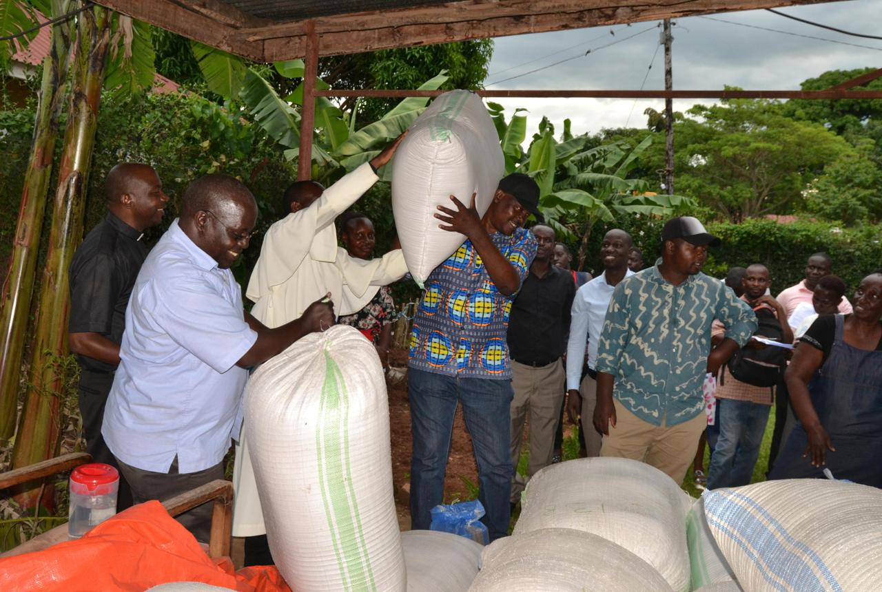 OWC Begins Distribution of 487,700kg Relief Seeds Across Lango as Drought Hits Farmers